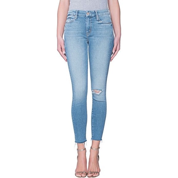 mother looker ankle fray love gun